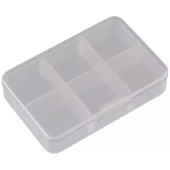 Коробка Meiho Fb-11 87x60x20mm к:clear, фото 